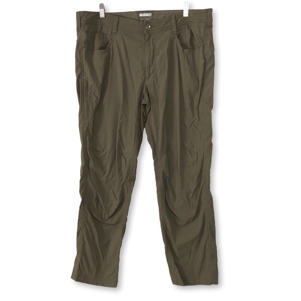 Marmot Men's Brown Nylon Hiking Pants Waist 36